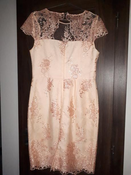 Krajkové šaty, f&f,40