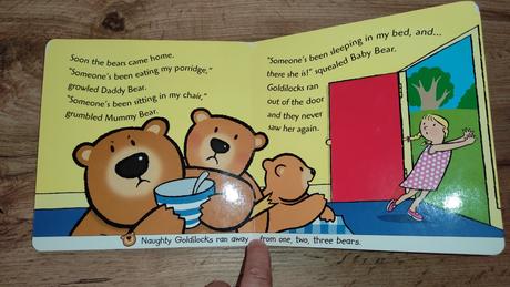 Tri medvede hmatova knizka, 