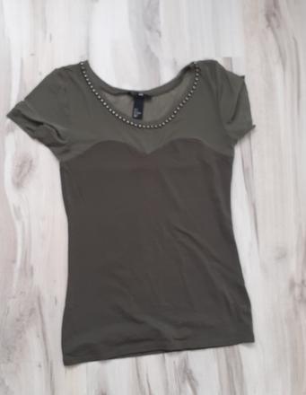 Dámské tričko h&m č.s, h&m,s