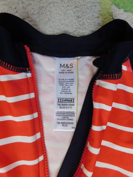 Ochranný overal do vody m&s uv 40+, marks & spencer,98