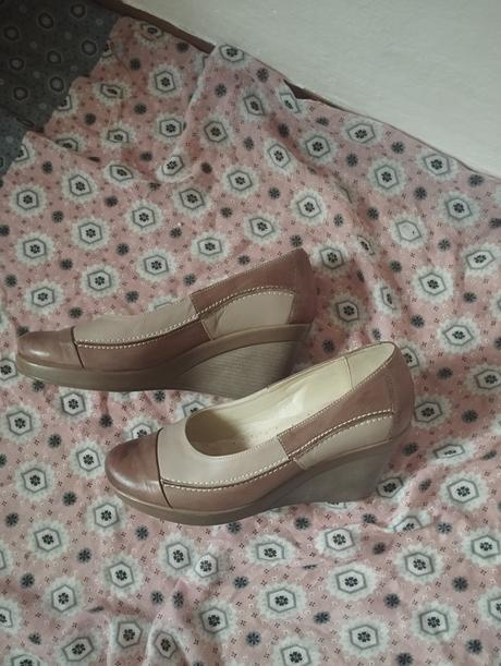 Pohodlné kožené lodičky, 39