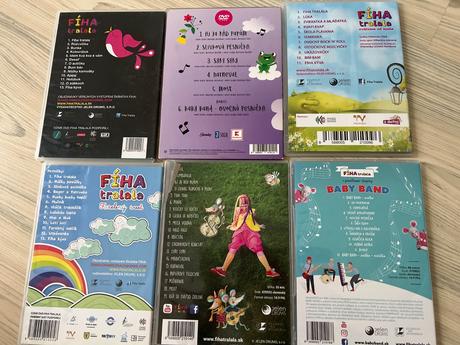 Dvd fiha tralala 6 ks, 