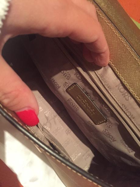 Michael kors kožená kabelka, michael kors