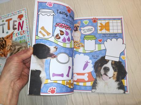 My playful puppy / my cute kitten stickers,