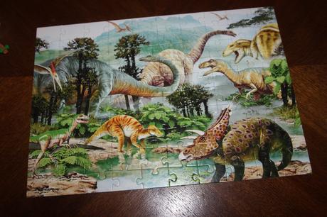 Puzzle dinosaury 100 xxl,