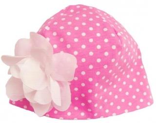 Pinkie čiapka light pink bullets, pinkie,80 / 86 / 92 / 98