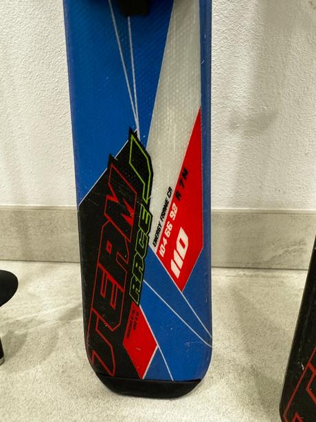 Detské lyže dobermann, palice atomic, atomic,110-119 cm