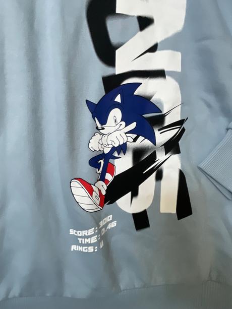 Ježko sonic mikina, f&f,146 / 152