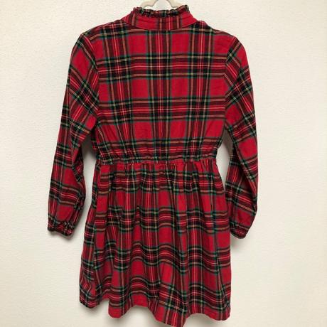 Šaty flanelové dievčenské c&a č.116, 5-6y, c&a,116