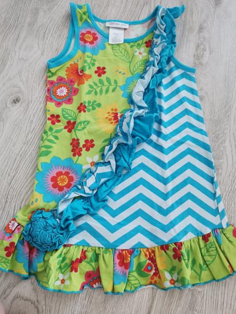 Šaty 5-6rokov, bonnie jean,116