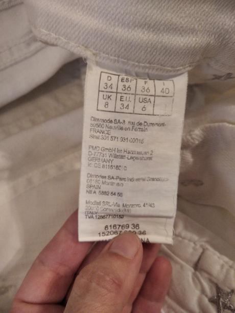 Rifle biele, pimkie,34