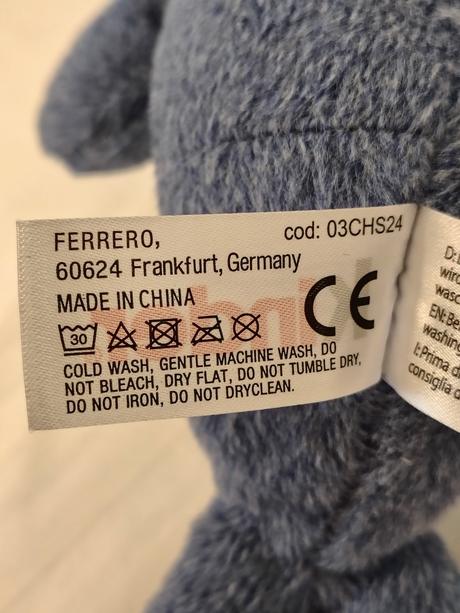 Zberateľský plyšový tuleň kinder ferrero 2024 25cm, 