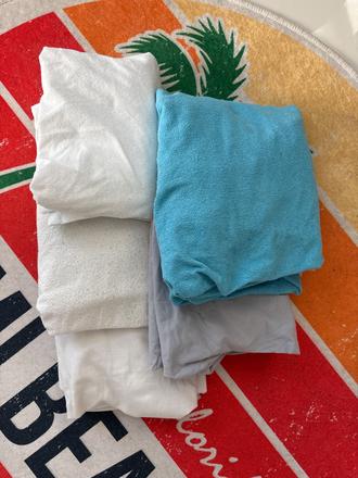 Nepremokavé plachty do postieľky, šírka (cm): 60,dĺžka (cm): 120