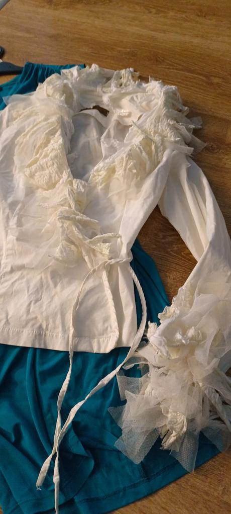 Blúzka zavinovacia+ darček, s