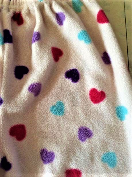 Flisové teplé pyžamo, primark,122