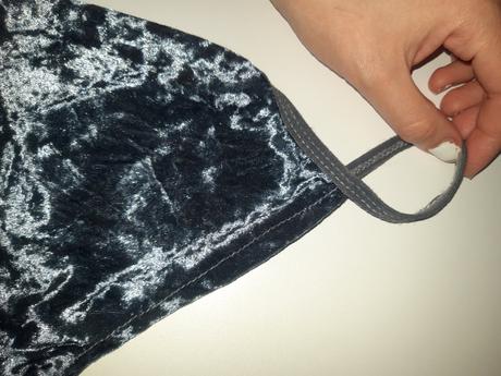 Zamatové tielko, new yorker,m