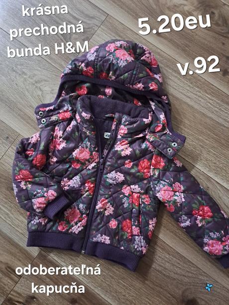 Prechodná bunda h&m, h&m,92