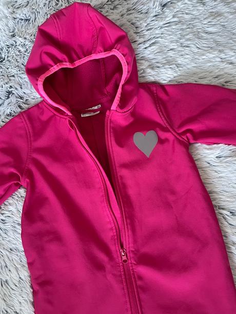 Prechodný flesom futrovany overalik kombinéza, 98