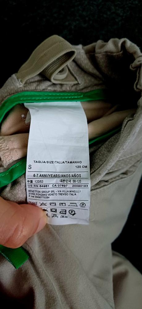 Stylove kvalitne nohavice v.s 128 benetton, benetton,128