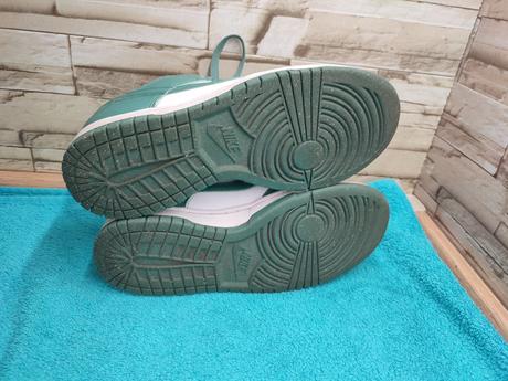 Nike 37,5 - dámske kožené bielo zelené, nike,37