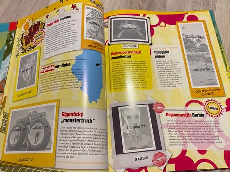 Kniha nálepiek svet neuveriteľných rekordov,