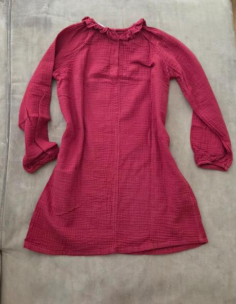Nádherné mušelínové šaty h&m veľ.128 top stav, h&m,128