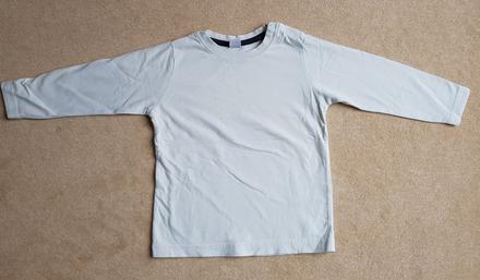 Biele tričko s dlhým rukávom, dopodopo,92