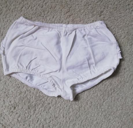 Biele kratasky, h&m,86