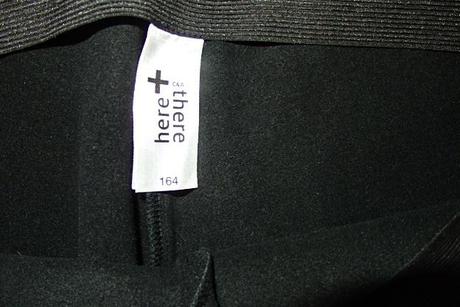 Koženkové nohavice veľkosť 164, c&a,164