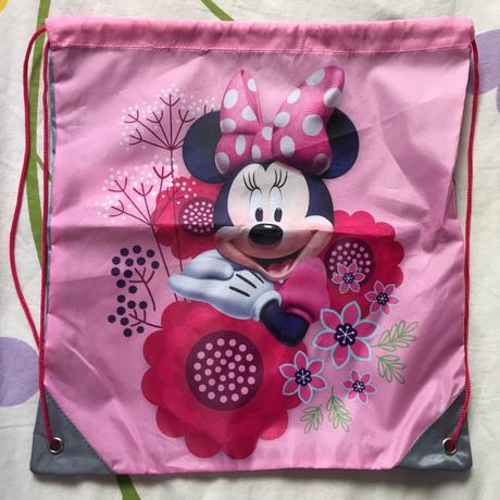 Zaťahovací vak/taška "minnie mouse",