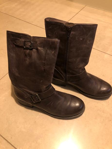 Čižmy kožené, 39