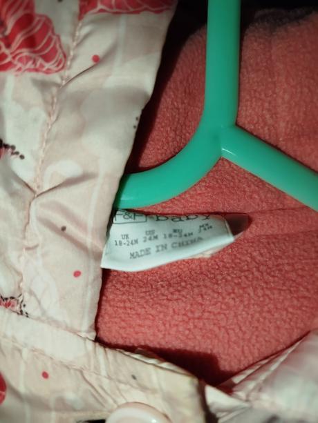 Dievčenský kabát, f&f,86