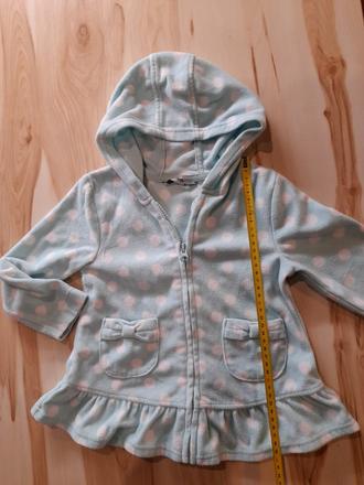 Mätovozelená mikinka s volánikom, george,98