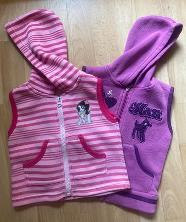 Balik vesty 98-104 - darujem, 86–98