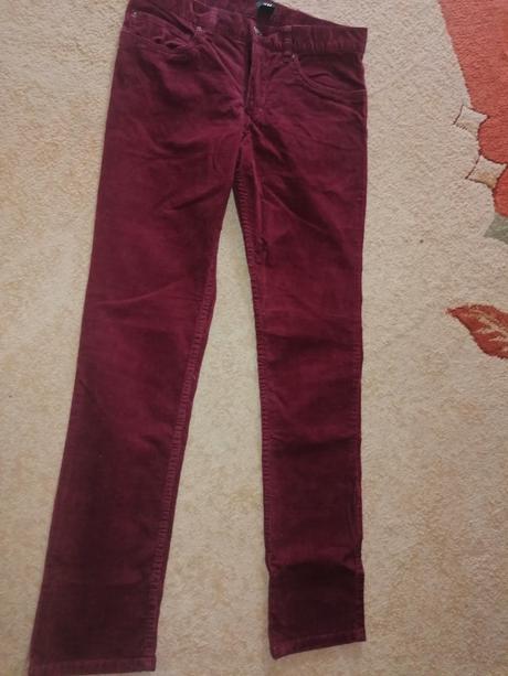 Menčestrové nohavice h&m vel 29, h&m,28