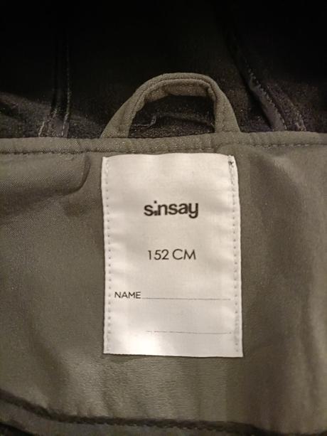 Jemna softshelova bunda, sinsay,152