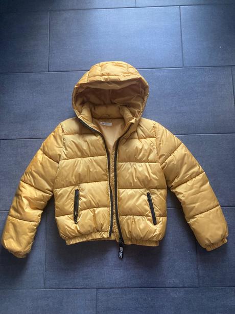 Zimná dievčenská bunda, h&m,140
