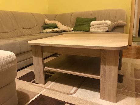 Stolík konferenčný 90x90cm dub bardolino,