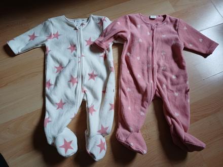 2x flisovy overal v.62 0-3 mesiace, next,62