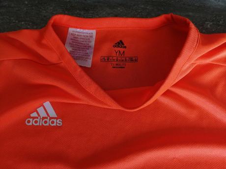 Tričko adidas v152,11-12r neónovooranž climalite, adidas,152