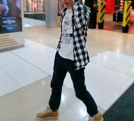 Kocková košela pre pubertiaka - top stav, reserved,s