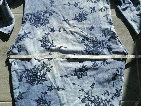 Úpletové šaty ham v džínsovom vzhľade vm-l, h&m,m