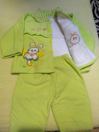 Teplé oblečenie pre bábätkko nové, 68–80