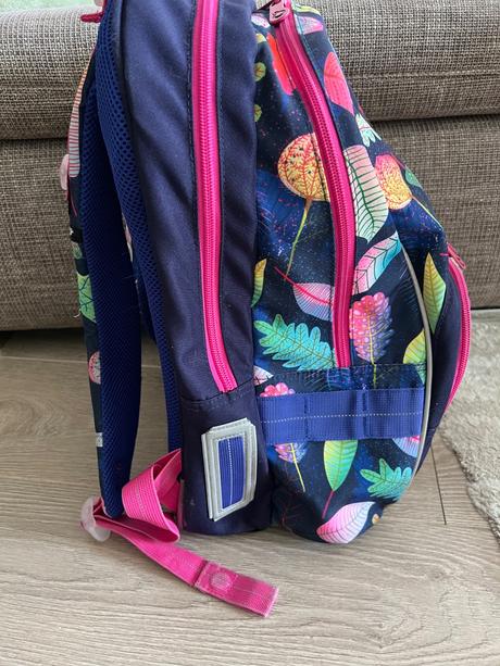 Školský vak, topgal farebne pierka,