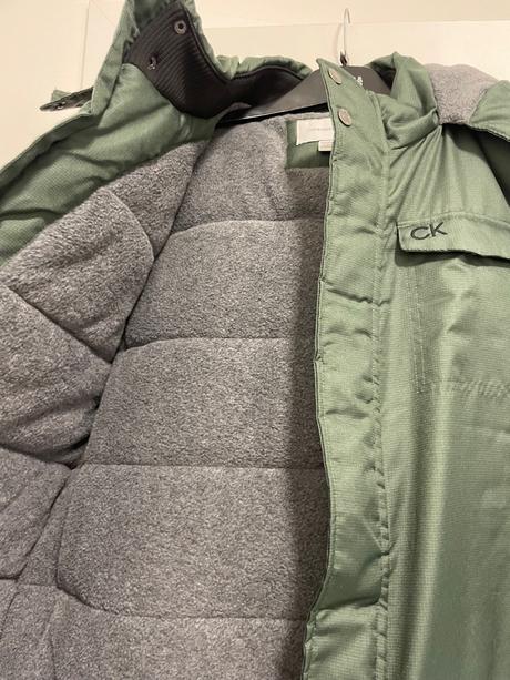 Ck zimná predĺžená vetrovka, calvin klein,158 / 164 / 170 / 176