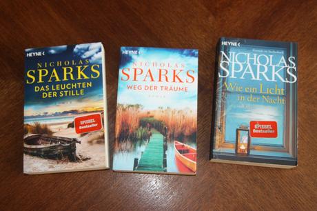 3 x nicolas sparks v nemčine, 