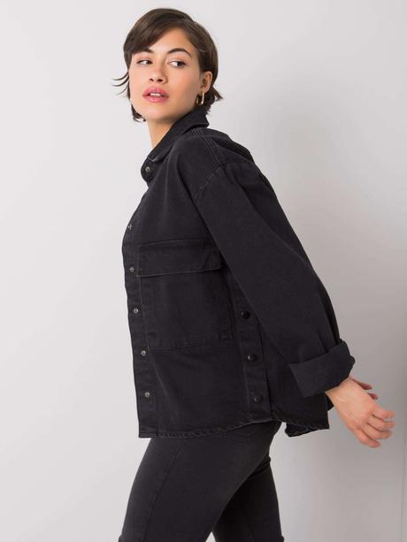 Dámska košeľová rifľová bunda alisa, l / m / s