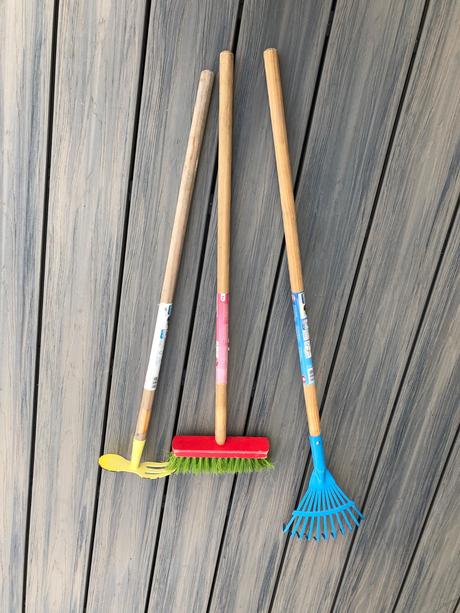 Zahradné náradie pre deti,