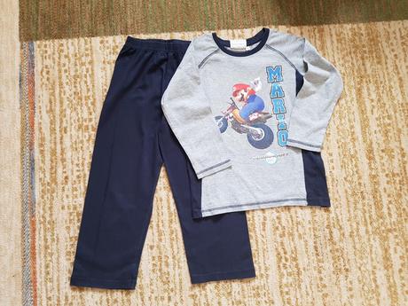 Pyžamo super mario 116, topolino,116