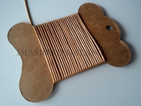 Shamballa šnúrka saténová 1,5 mm zlatá,